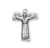 Saint Francis of Assisi "Tau" Sterling Silver Cross Medal | 18" Chain