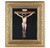 Crucifixion Gold-Leaf Antique Framed Art