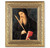 St. Benedict Gold-Leaf Antique Framed Art