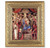 Madonna Throne of Angels and Saints Gold-Leaf Antique Framed Art