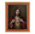 Sacred Heart of Jesus Natural Tiger Cherry Framed Art | Style E