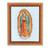 Our Lady of Guadalupe Natural Tiger Cherry Framed Art | Style A