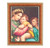 Madonna and Child Natural Tiger Cherry Framed Art | Style D