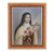 St. Therese Natural Tiger Cherry Framed Art | Style A