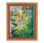 Guardian Angel with Girl Natural Tiger Cherry Framed Art