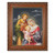 Holy Family Mahogany Finished Framed Art | Style C