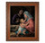 Holy Family Mahogany Finished Framed Art | Style D