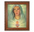 Immaculate Heart of Mary Mahogany Finished Framed Art | Style H