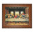Last Supper Mahogany Finished Framed Art | Style C