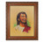 Laughing Jesus Mahogany Finished Framed Art