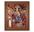 Madonna Throne of Angels and Saints Mahogany Finished Framed Art