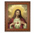 Sacred Heart of Jesus Mahogany Finished Framed Art | Style H