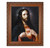 Sacred Heart of Jesus Mahogany Finished Framed Art | Style I