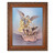 St. Michael Mahogany Finished Framed Art | Style A