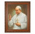 St. Pope John Paul II Mahogany Finished Framed Art | Style A