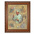 St. Pope John Paul II Mahogany Finished Framed Art | Style B