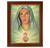 Immaculate Heart of Mary Walnut Finish Framed Art