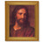 Christ at 33 Beveled Beveled Gold-Leaf-Leaf Framed Art