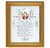 House Blessing - Sacred Heart of Jesus Beveled Gold-Leaf Framed Art