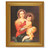 Madonna and Child Beveled Gold-Leaf Framed Art | Style E