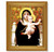 Madonna of the Roses Beveled Gold-Leaf Framed Art