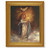 Mary with Monstrance Beveled Gold-Leaf Framed Art