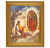 Our Lady of Guadalupe with Juan Diego Beveled Gold-Leaf Framed Art