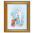 Our Lady of Lourdes Beveled Gold-Leaf Framed Art