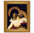 Pieta Beveled Gold-Leaf Framed Art