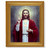 Sacred Heart of Jesus Beveled Beveled Gold-Leaf-Leaf Framed Art | Style G