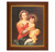 Madonna and Child Dark Walnut Framed Art | Style D