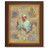 St. Pope John Paul II Dark Walnut Framed Art | Style B