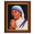 St. Teresa of Calcutta Dark Walnut Framed Art