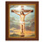 Crucifixion Dark Walnut Framed Art | Style A
