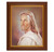 Head of Christ Dark Walnut Framed Art | Style A