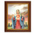 Immaculate Heart of Mary Dark Walnut Framed Art | Style C