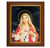 Immaculate Heart of Mary Dark Walnut Framed Art | Style D