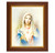 Immaculate Heart of Mary Dark Walnut Framed Art | Style F