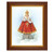 Infant of Prague Dark Walnut Framed Art