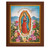 Our Lady of Guadalupe Dark Walnut Framed Art | Style D