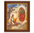 Our Lady of Guadalupe with Juan Diego Dark Walnut Framed Art