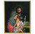 Holy Family Plain Gold Framed Plaque Art