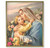 Madonna and Child Plain Gold Framed Plaque Art | Style A