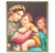 Madonna and Child Plain Gold Framed Plaque Art | Style B