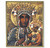 Our Lady of Czestochowa Plain Gold Framed Plaque Art