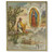 Our Lady of Guadalupe with Juan Diego Plain Gold Framed Plaque Art