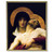 Pieta Plain Gold Framed Plaque Art