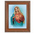 Immaculate Heart of Mary Antique Mahogany Finish Framed Art | Style A