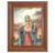 Immaculate Heart of Mary Antique Mahogany Finish Framed Art | Style B