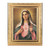 Immaculate Heart of Mary Ornate Antique Gold Framed Art